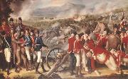 Thomas Pakenham The Battle of Ballynahinch on 13 June by Thomas Robinson,the most detailed and authentic picture of a battle painted in 1798 oil painting on canvas